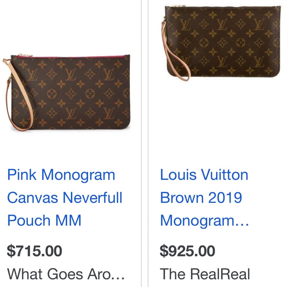 Never full Monogram Pouch